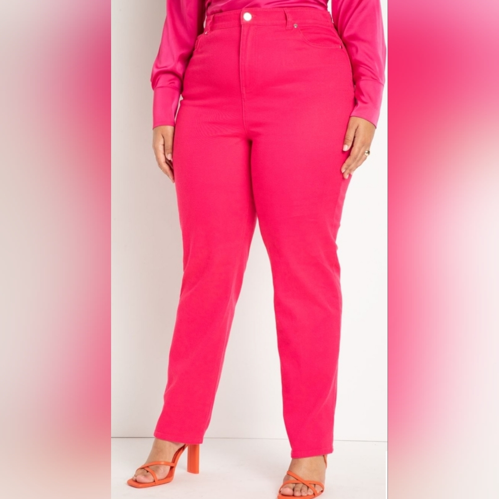 Elite straight leg Pink jeans Size 22